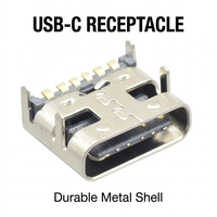 High-End HIFI USB 6P Kupfer Vergoldeter Stecker Schraubanschluss Adapter 4mm Audio-Kabel-Verbinder