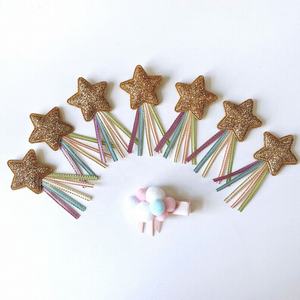 Lot de 3 barrettes en tissu à nœud papillon, pinces à cheveux papillon pour filles, bébés, enfants, accessoires de fête - Product Image 5