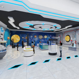 Grand centre d'expérience scientifique et technologique en métal pour enfants, équipement de <span class=keywords><strong>parc</strong></span> d'attractions intérieur, <span class=keywords><strong>carte</strong></span> maîtresse de la science - Product Image 3
