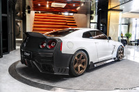 Pare-chocs arrière en fibre de carbone de style CMST de haute qualité avec diffuseur arrière pour Nissan GT-R R35 2008-2024, kit de carrosserie pour mise à niveau du pare-chocs