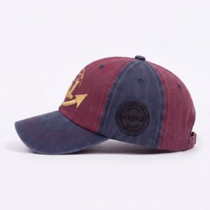 Casquette de baseball en sergé de coton à 6 panneaux avec logo personnalisé en vinyle brodé, vente en gros, fabricant de casquettes Gorras - Product Image 3