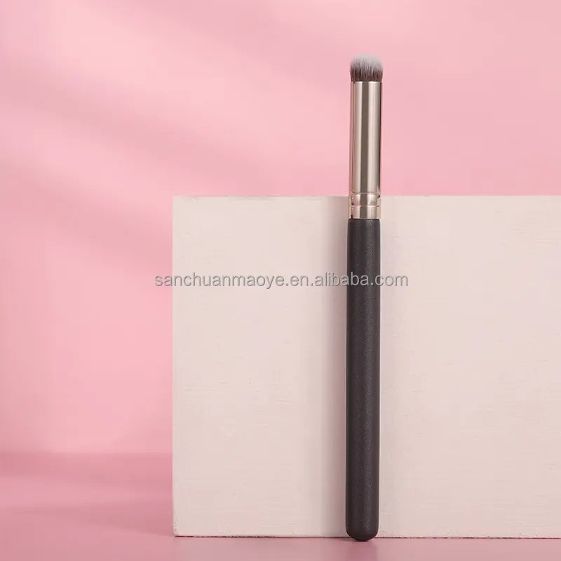 OVW kuas rias Foundation Concealer 370 sudut mulus penutup sintetis lingkaran hitam cair Krim Kontur alat kosmetik kuas