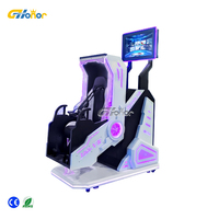Simulateur de jeu d'arcade de simulateur de chaise de réalité vidéo de vente chaude Vr 360 pour le hall commercial