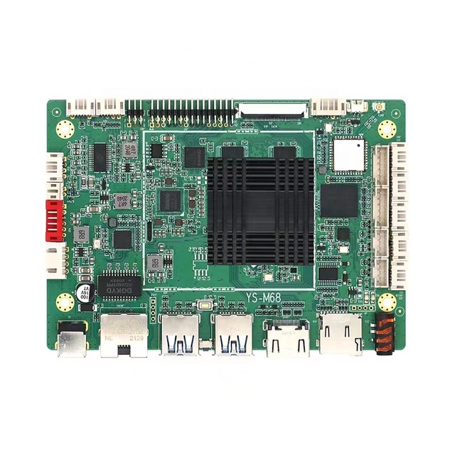 M68 Android board support MIPI 30 PIN lvds lcd panel with USB HMD-I interface for Advertising screen support custom made 4G/32G