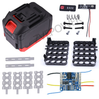 Boîtier de batterie pour makita 18V 21V bricolage 3Ah 6.0Ah DCB184 DEWALT Shell Box avec BMS PCB Board Protection de charge LED numérique