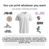 Jersey Sepak Bola Cetak Digital Seluruh Badan Custom Cepat Kering Sublimasi Kain Polyester Bernapas Lintas Negara Musim Panas Pendek