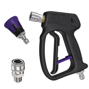 Pistolet à eau haute pression Sulai Machinery 4500Psi FR 008, nettoyeur de voiture manuel avec plusieurs buses pour le lavage de voitures et l'entretien des jardins - Product Image 5