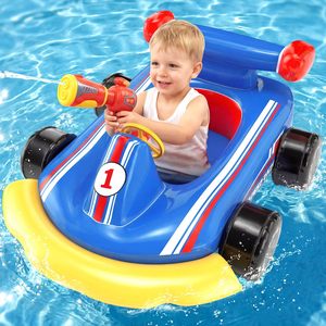 Nuevo Camión <span class=keywords><strong>de</strong></span> Bomberos Inflable, Coche Inflable <span class=keywords><strong>para</strong></span> Niños, Coche Inflable Acuático, Tanque, Flotador, Anillo <span class=keywords><strong>de</strong></span> Natación, Venta al por Mayor - Product Image 1
