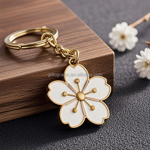 Tùy Chỉnh Đơn Giản Trái Cây Keychain Dâu Đào Anh Đào Kim Loại Mặt Dây Chuyền Keyring Thời Trang Túi Quyến rũ Nhỏ Keyring Phụ Kiện Phụ Nữ Quà Tặng - Product Image 6
