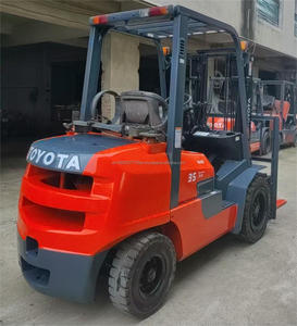 Montacargas con Motor Diésel, Sistemas de Motor Automotriz, Fd35t Cab Ce para Exteriores, para Camiones, Japonés, 3.5 Toneladas, Elevación de Almacén de 4m - Product Image 3