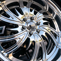 Jantes de camion forgées personnalisées de 22, 24 et 26 pouces, 6x139.7 5x127, chromées polies, en alliage pour GMC Sierra C1500 RAM 1500