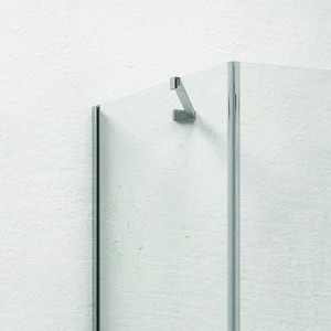 Box Doccia Kamalu KT5000 100x70 con Porta a Battente Senza Telaio, Vetro Anticalcare 8mm, Altezza 200cm, Rettangolare per Bagno - Product Image 5