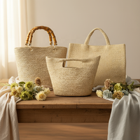 Sac en paille tendance 2026, sac en raphia artisanal de Madagascar, sac fourre-tout de créateur, sacs à main de luxe pour femmes, sacs de plage tendance pour filles