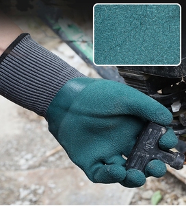 Gants de sécurité, en caoutchouc, résistants à l'usure, <span class=keywords><strong>pour</strong></span> les travaux de chantier, le transport, antidérapants, respirants, <span class=keywords><strong>pour</strong></span> le bâtiment - Product Image 6