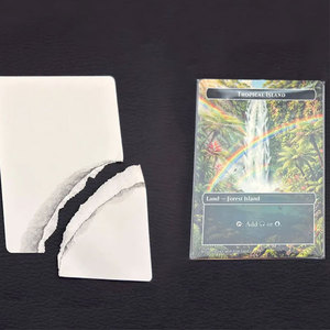 Nouveau Papier Cartonné Double Face Noir A3*20 300/330 g/m² pour Cartes de Jeu TCG Personnalisées et Cartes <span class=keywords><strong>Pokémon</strong></span> – Édition 2026 - Product Image 4
