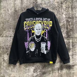 Großhandel schrecklich viel Husten Sirup Männer Winter Hoodies gedruckt Baumwolle Grafik benutzer definierte Hoodie Männer - Product Image 3