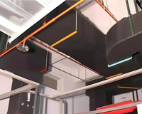 Feuille d'isolation en mousse de caoutchouc NBR PVC ignifuge classe B1 pour l'absorption acoustique dans les studios d'enregistrement et les théâtres, écologique