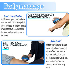 Alat terapi rol pijat olahraga, alat terapi panas dingin untuk betis punggung <span class=keywords><strong>Myofascial</strong></span> pelepas nyeri otot - Product Image 5