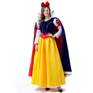 Costume d'halloween blanc conte <span class=keywords><strong>de</strong></span> <span class=keywords><strong>fées</strong></span> reine princesse Cosplay balle robe <span class=keywords><strong>de</strong></span> soirée hôtesse neige robe <span class=keywords><strong>de</strong></span> princesse Costume - Product Image 3