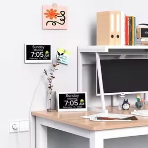 Horloge-réveil numérique pour personnes âgées de 10 pouces, grand écran, lecture facile du jour, de la date et de l'heure pour les seniors - Product Image 2