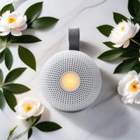 Machine à bruit blanc multi-sons avec logo personnalisé, recharge USB, 15/30 chansons, capteur de pleurs de bébé, aide au sommeil, veilleuse chaude pour chambre d'enfant, minuteur