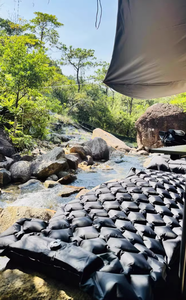 Colchón de Aire <span class=keywords><strong>Inflable</strong></span> Portátil para Acampar con Bomba de Pie para Senderismo y Viajes - Product Image 4