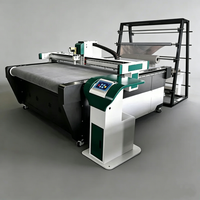 Máquina de Corte de Tela en Zig Zag de Alta Eficiencia, Plotter de Corte de Camisas, Cortador de Tela 100% Lino con Alta Precisión