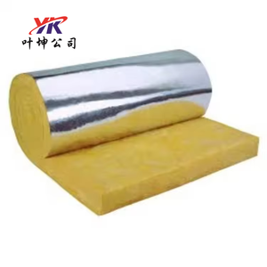 Pour Yekun feuille d'aluminium doublée en fibre de verre couverture isolante en laine de verre rouleau fibre laine bois matériel - Product Image 3