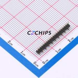 PZ1.27-UL2D-20A Pin Header SMD,P=1.27mm Connector 1x20P 1.27mm Pin Header Vertical Mount - Product Image 1