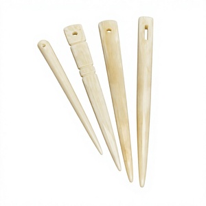Cornes sculptées à la main sur mesure, écologiques, FAIZA CRAFT, fabriquées à partir d'os de buffle, pour les magasins de fils et de fibres, destinées à la revente - Product Image 6
