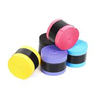 Overgrip Antideslizante Personalizado para Raqueta de Bádminton, Overgrip para Raqueta de Tenis, Absorbente, de PU, con Diseño Perforado