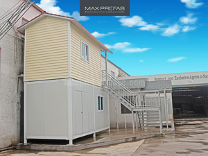 CB0624A Casa Contenedor Plegable con Estructura de Acero Ligero Prepintada para Uso como Apartamento, Diseño Moderno y Transpirable - Product Image 5