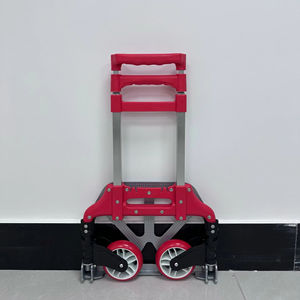 Meilleures ventes Chariot à main pliable portable à 2 roues en fer pour le shopping et le stockage à usage industriel - Product Image 1