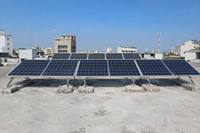 Système solaire photovoltaïque à structure de support en aluminium anodisé pour fondations en béton, résidentiel et commercial, marque Zhongxin