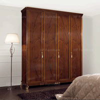 Haute qualité classique en bois sculpture à la main ensemble complet chambre Suite lit meubles chambre