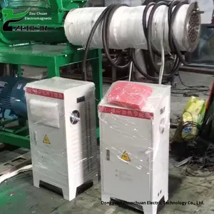 Endüstriyel sınıf akıllı sıcaklık kontrol granülasyon ekipmanları plastik için elektromanyetik ısıtma özel makine - Product Image 4