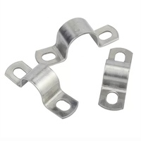Colliers de serrage en U robustes en acier inoxydable SS304 à 2 trous, plage de serrage 8mm-500mm