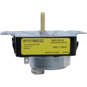 เครื่องเป่า W10186032แบบจับเวลา120VAC 60Hz ในตัวปลอกพลาสติกไฟฟ้าสำหรับเครื่องอบแห้งแบบน้ำวน - Product Image 1