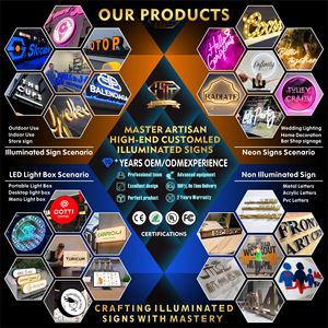 ป้ายไฟ LED ตัวอักษรอะลูมิเนียมด้านหน้าแบบกำหนดเอง กันน้ำ IP65 สำหรับร้านเสริมสวย บริษัท สำนักงาน-ป้ายโฆษณาปรับแต่งได้ - Product Image 6