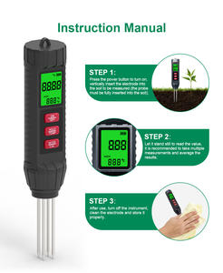 Venda quente 3-em-1 Inteligente Digital Solo CE Umidade Temperatura Sensor <span class=keywords><strong>Tester</strong></span> para Farm Garden Greenhouse Orchard - Product Image 3