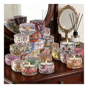 Boîte Cadeau Premium pour Bougies en Argent – Emballage de Luxe pour Collection de Bougies Parfumées en Cire de Soja de Designer – Série Marque Privée pour la Vente au Détail - Product Image 2