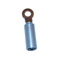 Terminales de Cable Bimetálicos de Cobre y Aluminio Tipo Palm Crimp, 25mm-150mm, Superficie Brillante, 35KV, Marca YP, Conector de Crimpado