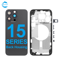Boîtier de téléphone portable STAROZON version européenne et américaine pour iPhone 15 Plus Pro Max, châssis arrière de réparation haut de gamme