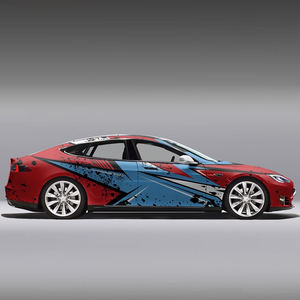 WRAPMASTER 1,52*20 metros rollos de envoltura de vinilo para automóvil negro y rojo cuánto <span class=keywords><strong>cuesta</strong></span> una envoltura completa para vehículo - Product Image 4