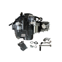 Moteur de moto tout-terrain 125CC 4 temps semi-automatique à démarrage électrique, refroidi par air, argenté, 1 cylindre, nouveau CDI, rétrofit/mise à niveau 1
