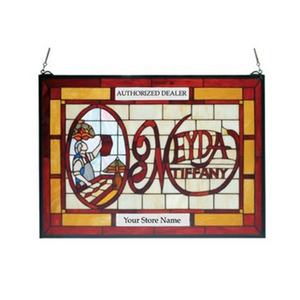 Panel de Vidrio Tiffany Hecho a Mano, Estructura Sólida Personalizada al por Mayor, Vidrio de Colores Chapado en Oro de 5mm de Grosor - Product Image 6