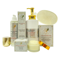 Ensemble de Soins de la Peau Blanchissants sous Marque Privée OEM avec Glutathion Alpha Arbutine et Vitamines, Booster de Blanchiment en 7 Jours