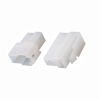 Terminales de Conexión Macho y Hembra de 6.3mm con 2 Orificios DJ7021-6.3-11/21, Conector Automotriz Cuadrado