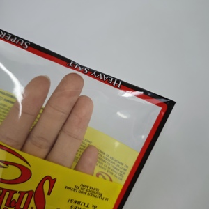 Tùy Chỉnh Thiết Kế Cá Thu Hút Dây Kéo Nắp Kéo Móc Câu Cá Giải Quyết Bait Swimbait Mềm Nhựa 3 Bên Con Dấu Pouch - Product Image 4