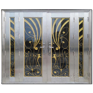 Diseños <span class=keywords><strong>de</strong></span> <span class=keywords><strong>Puertas</strong></span> Dobles <span class=keywords><strong>Exteriores</strong></span> <span class=keywords><strong>de</strong></span> Acero Inoxidable Comercial <span class=keywords><strong>de</strong></span> Calidad Superior - Product Image 5